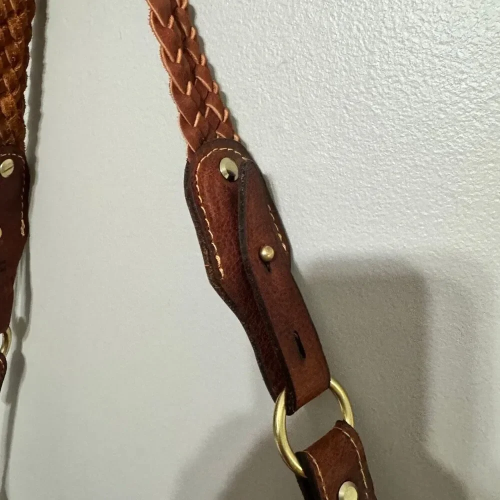 Cuddigan Atlas Hobo brown full grain leather bag